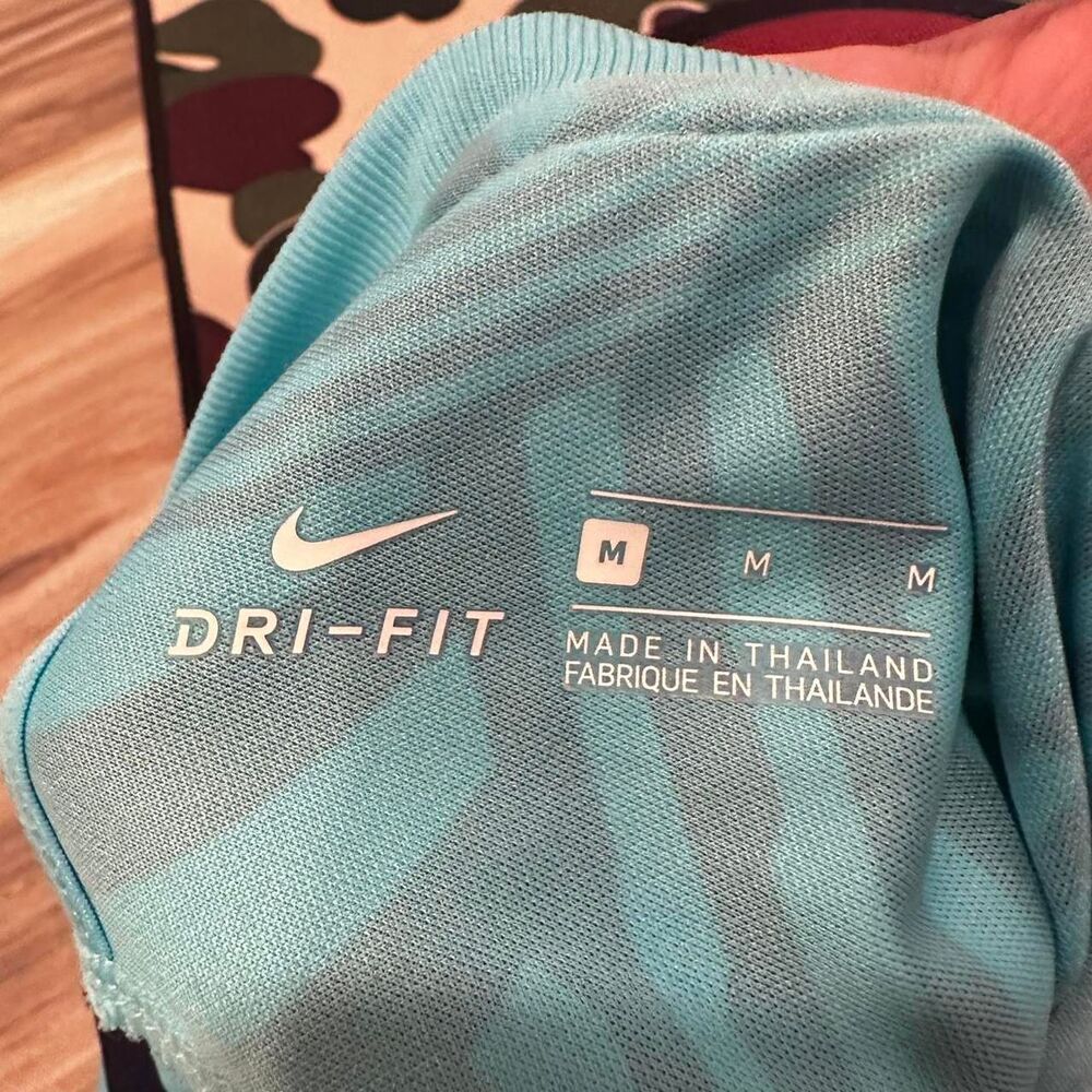 Blue Nike Dri Fit Tottenham Hotspur 18-19 Training Football Soccer Jersey - Picture 6 of 6